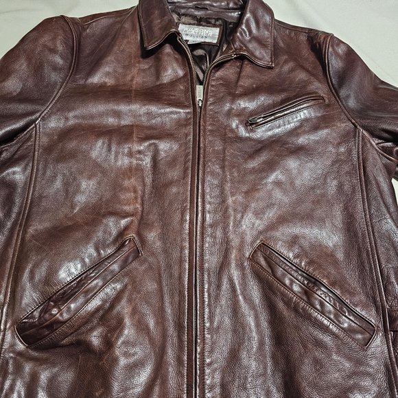 Vintage Wilsons M Julian Leather Bomber XL - Picture 6 of 11
